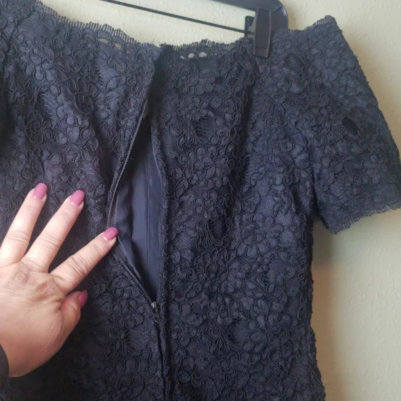 Vintage Scaasi Lace Dress! - Picture 8 of 10